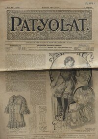A Patyolat újság 1912. januári száma