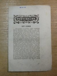 Honderű folyóirat /Pesti Salon 1844